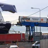 The Port of Larne (archive image).