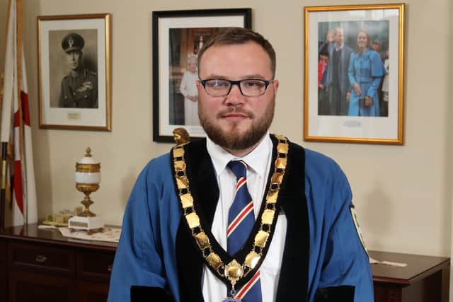 Mid and East Antrim Deputy Mayor Cllr Matthew Armstrong