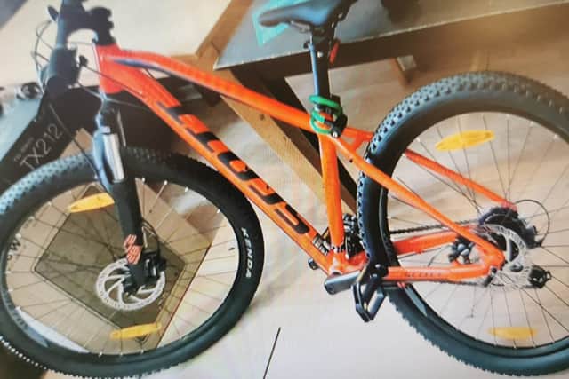 Bicycle was stolen from Moy Park in Craigavon.