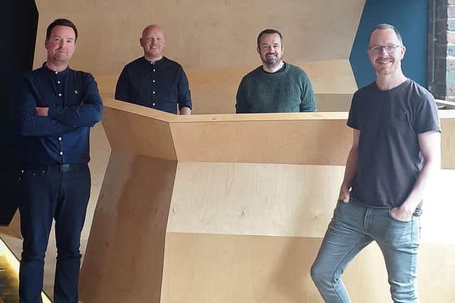 Enda, Ritchie, Michael and Gareth of 2020 Architects
