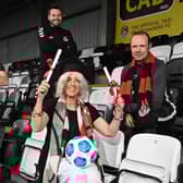 Representatives pictured at the launch of the new partnership