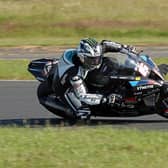 Michael Dunlop on the SYNETIQ BMW at Kirkistown in Co Down last weekend. Picture: Pacemaker Press