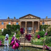 Hillsborough Castle - the South Terrace, looking north.