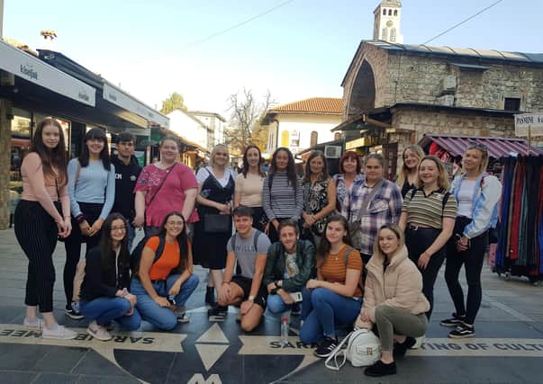 Young Leaders from across the borough who participated in the visit to Bosnia-Herzegovina in October 2019.