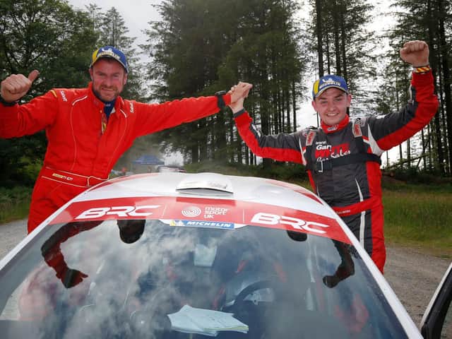Kyle White and Sean Topping celebrate more success in Wales
