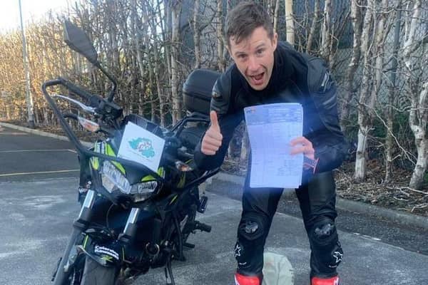 Six times world Superbike champion Jonathan Rea has just qualified to drive on the road