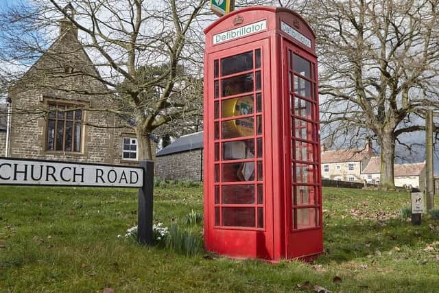 Many phone boxes have been turned into defibrillator units