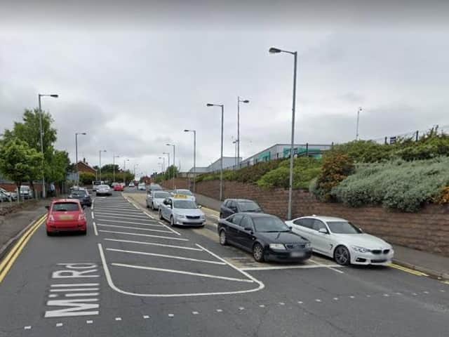 Mill Road, Newtownabbey (image Google maps)