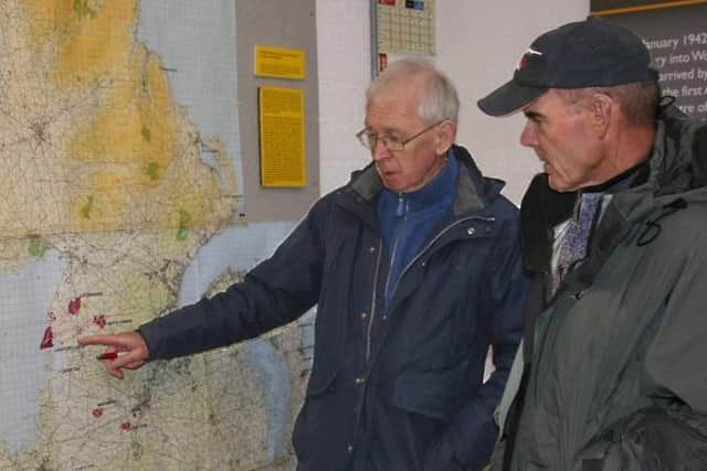Ernie explained to one of many American tourists in 2017 that Co Antrim has a rich aviation history, much of it sited at the many airfields which operated here during the Second World War.