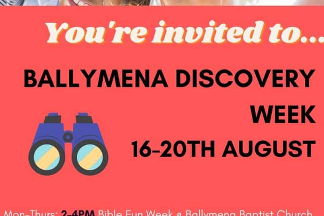 Ballymena Discovery Week - 16th-20th August 2021