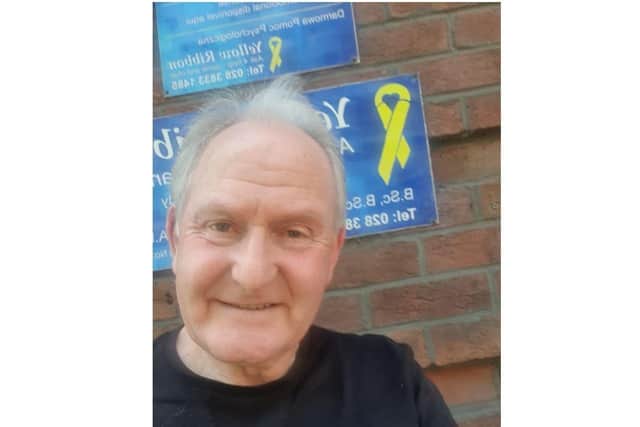 Dr Arthur Cassidy who is seeking new premises for the Yellow Ribbon charity in Portadown.