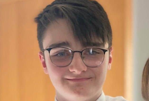 Jay Moffett, aged 13, who died tragically on Monday after getting into difficulties in water near Scarva, Co Down.