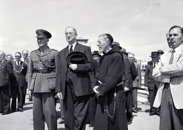 Eamon De Valera at Shannon Airport in the early 1960s