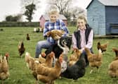 Pictured are Callum and Carys Logan from Hillstown Farm & Farm Shop, Randalstown. Hillstown has been participating in Bank of Ireland Open Farm Weekend since its inception in 2012.