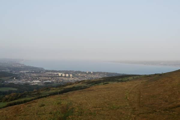 The new site borders Cave Hill Country Park and will link existing pathways through Divis and the Cave Hills. Picture credit: Whitenoise Studios.