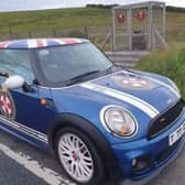 The Northern Ireland Centenary Mini. Pic supplied by Cairncastle LOL 692.