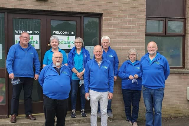 Ballymoney Foodbank volunteers