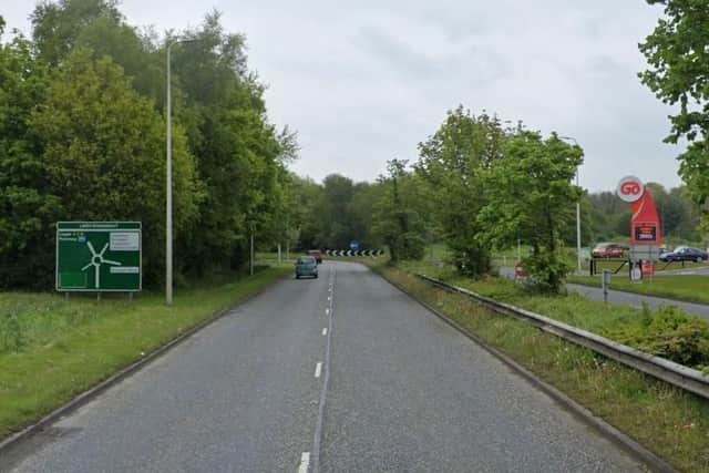Lake Road, Craigavon. Work is due to start on a £360k LED lighting scheme. This includes the area around South Lakes Leisure Centre and Craigavon City Park and the road leading to Rushmere Shopping Centre. Photo courtesy of Google.