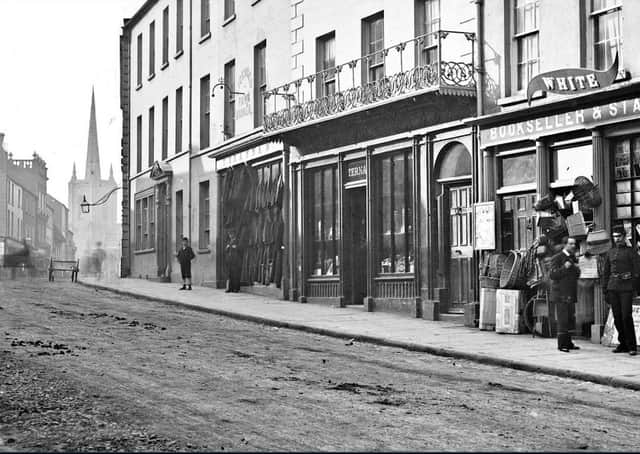 An old photograph of Enniskillen, Co Fermanagh