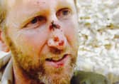 Doug Beattie pictured during his time serving in Afghanistan.