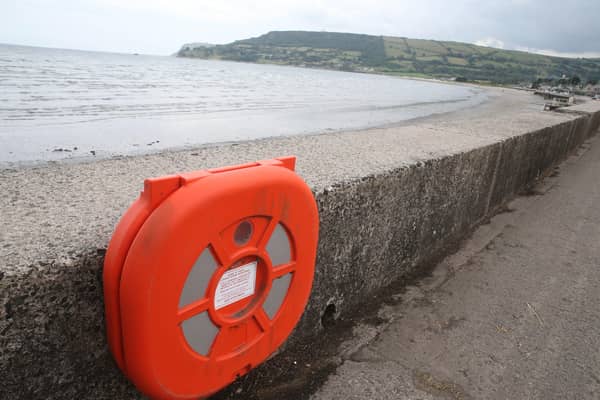 The scene of the tragedy in Carnlough.  Picture: Kevin McAuley / McAuley Multimedia.