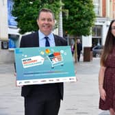 (L - R) Glyn Roberts, Retail NI and Cheryl McNeill, Northern Regional College