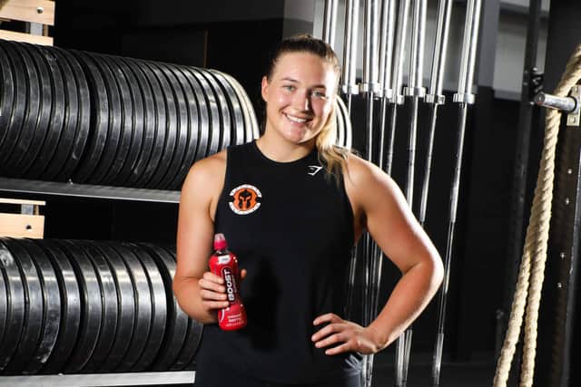 Charlotte Dixon, World Indoor Rowing Champion from Ballymena,  has  been named as a Boost Sport ambassador.