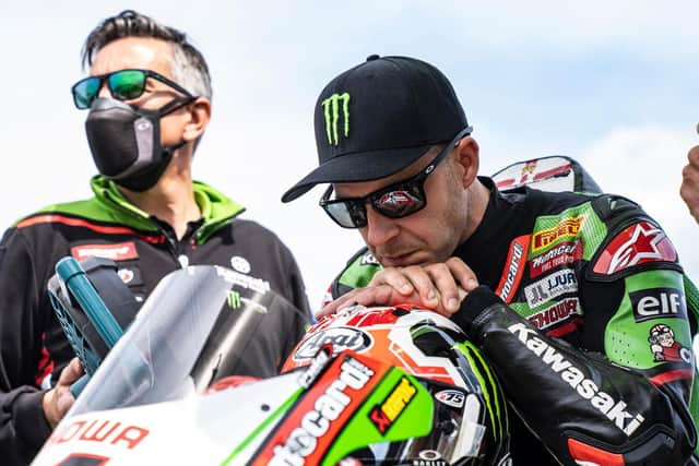 Jonathan Rea twice finished third at Most in the Czech Republic as his lead in the World Superbike Championship was cut to three points by Turkey's Toprak Razgatlioglu.