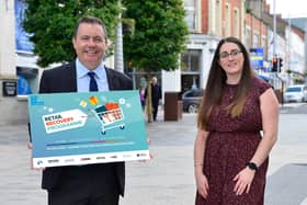 Glyn Roberts (Retail NI) and Cheryl McNeill (Northern Regional College).