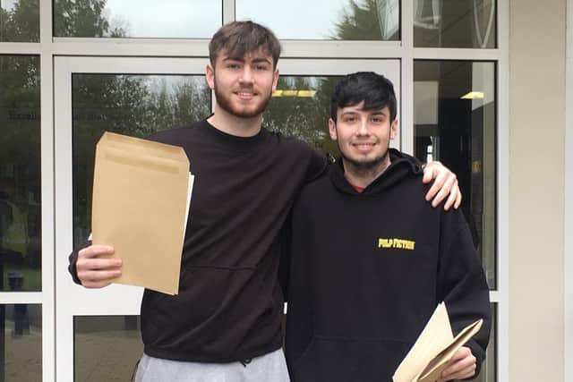 87 per cent of students achieved three A Levels at grades A*-C