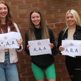 Louise Magee, Emma Milligan and Jodie Baird.