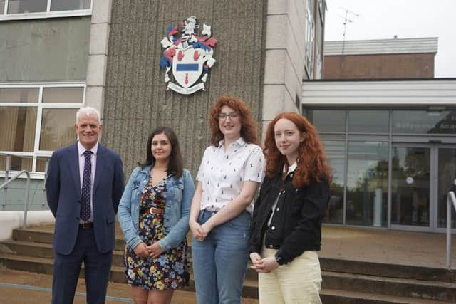 Three pupils attained 4A*/A grades : Maria Olteanu, Eve Patterson, Grace Reid.