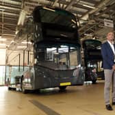Wrightbus CEO Buta Atwal met the Minister and explained the turnaround of the company since its takeover in 2019