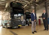 Wrightbus CEO Buta Atwal met the Minister and explained the turnaround of the company since its takeover in 2019