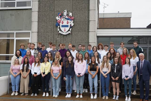 66 pupils attained 3 A*/A or higher
