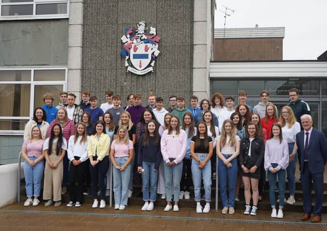 66 pupils attained 3 A*/A or higher