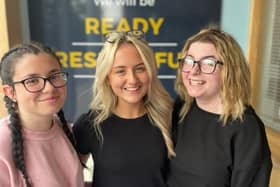 All smiles on GCSE results day.