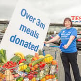 Tesco customers in Lisburn taking part in a new campaign to provide meals to children living in food insecurity have enabled thousands of meals to be donated