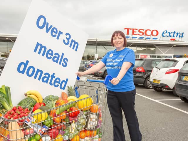 Tesco customers in Lisburn taking part in a new campaign to provide meals to children living in food insecurity have enabled thousands of meals to be donated