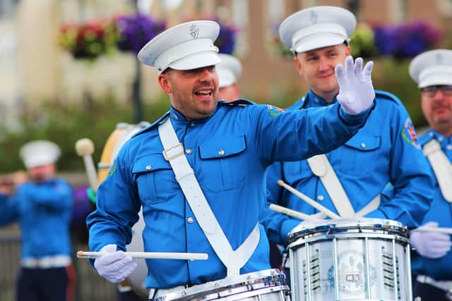 Press Eye - Belfast - Northern Ireland - 14th August 2021

Apprentice Boys of Derry ParadeApprentice Boys of Derry

Relief of Derry Parade. 

The Pride of Orange and Blue, Newbuildings.

Mandatory Credit ©Lorcan Doherty/Presseye