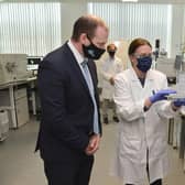 Minister Lyons meets Biomedical Researchers at BMSRI