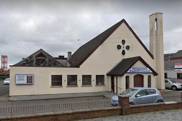 Glengormley Baptist Church. (Pic Google).