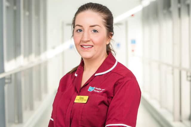 Maghera nurse Claire Duffy has been providing vital care for cancer patients.