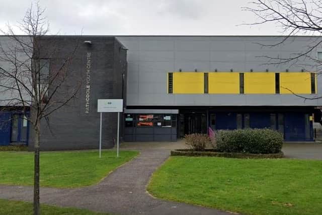 Rathcoole Youth Centre. (Pic Google).