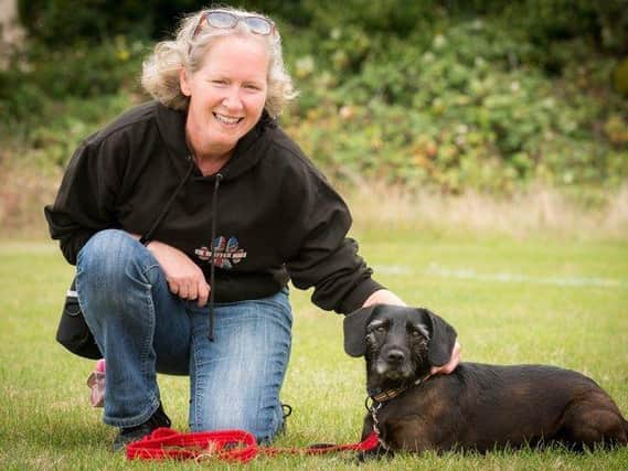 Yvonne Myers, of Lisburn's Daisy Dog Academy