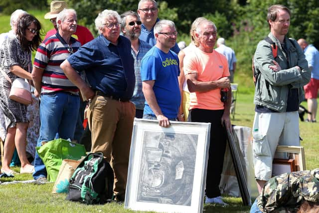 Fiona Bruce and her team of experts roll into Castle Ward outside Strangford in Co Down, Northern Ireland to film the BBC's Antiques Roadshow. 
Picture By: Pacemaker Press