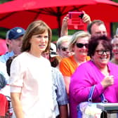 Fiona Bruce and her team of experts roll into Castle Ward outside Strangford in Co Down, Northern Ireland to film the BBC's Antiques Roadshow. Picture By: Pacemaker Press