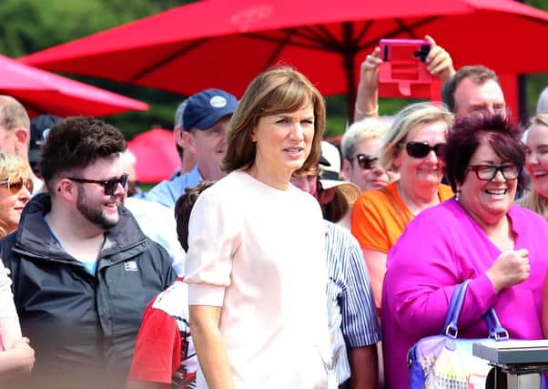 Fiona Bruce and her team of experts roll into Castle Ward outside Strangford in Co Down, Northern Ireland to film the BBC's Antiques Roadshow. 
Picture By: Pacemaker Press