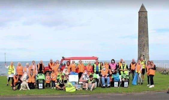 Eco Rangers celebrate receiving new equipment funded from The National Lottery Community Fund
