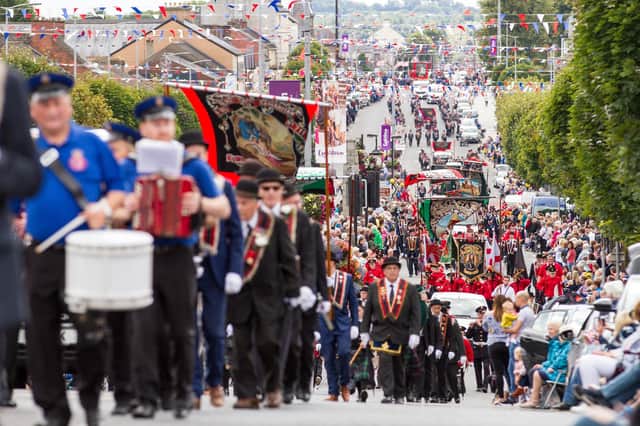 The 2018 Last Saturday Parade in Cookstown which is hosting a demonstration again this Saturday